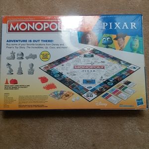 Board game monopoly Pixar